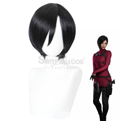 【In Stock】Game Resident Evil 4 Remake Cosplay Ada Wong Wig Wigs