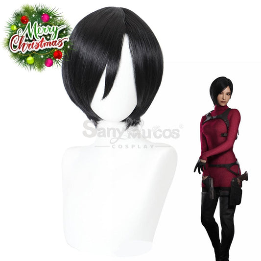 【In Stock】Game Resident Evil 4 Remake Cosplay Ada Wong Wig Wigs 1000