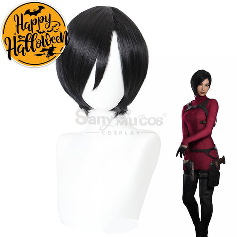 【In Stock】Game Resident Evil 4 Remake Cosplay Ada Wong Wig Wigs