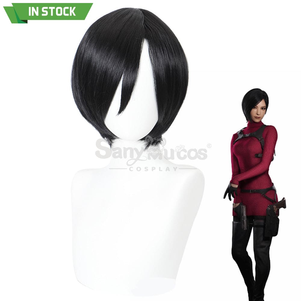 【In Stock】Game Resident Evil 4 Remake Cosplay Ada Wong Wig Wigs