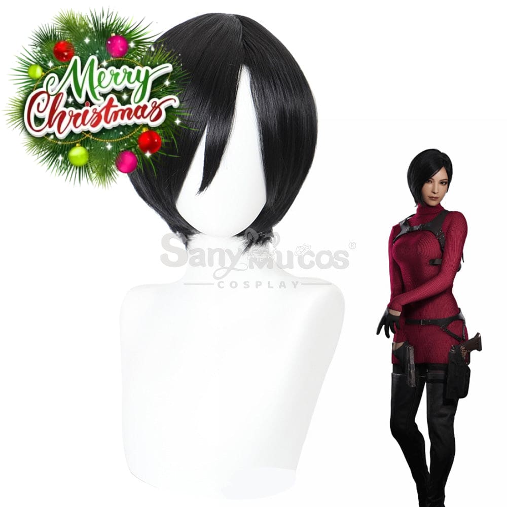 【In Stock】Game Resident Evil 4 Remake Cosplay Ada Wong Wig Wigs