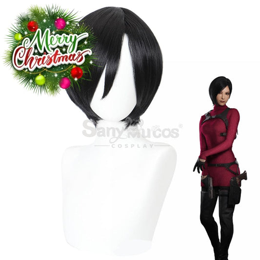 【In Stock】Game Resident Evil 4 Remake Cosplay Ada Wong Wig Wigs 1000