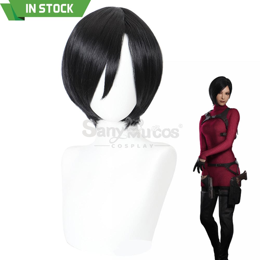 【In Stock】Game Resident Evil 4 Remake Cosplay Ada Wong Wig Wigs