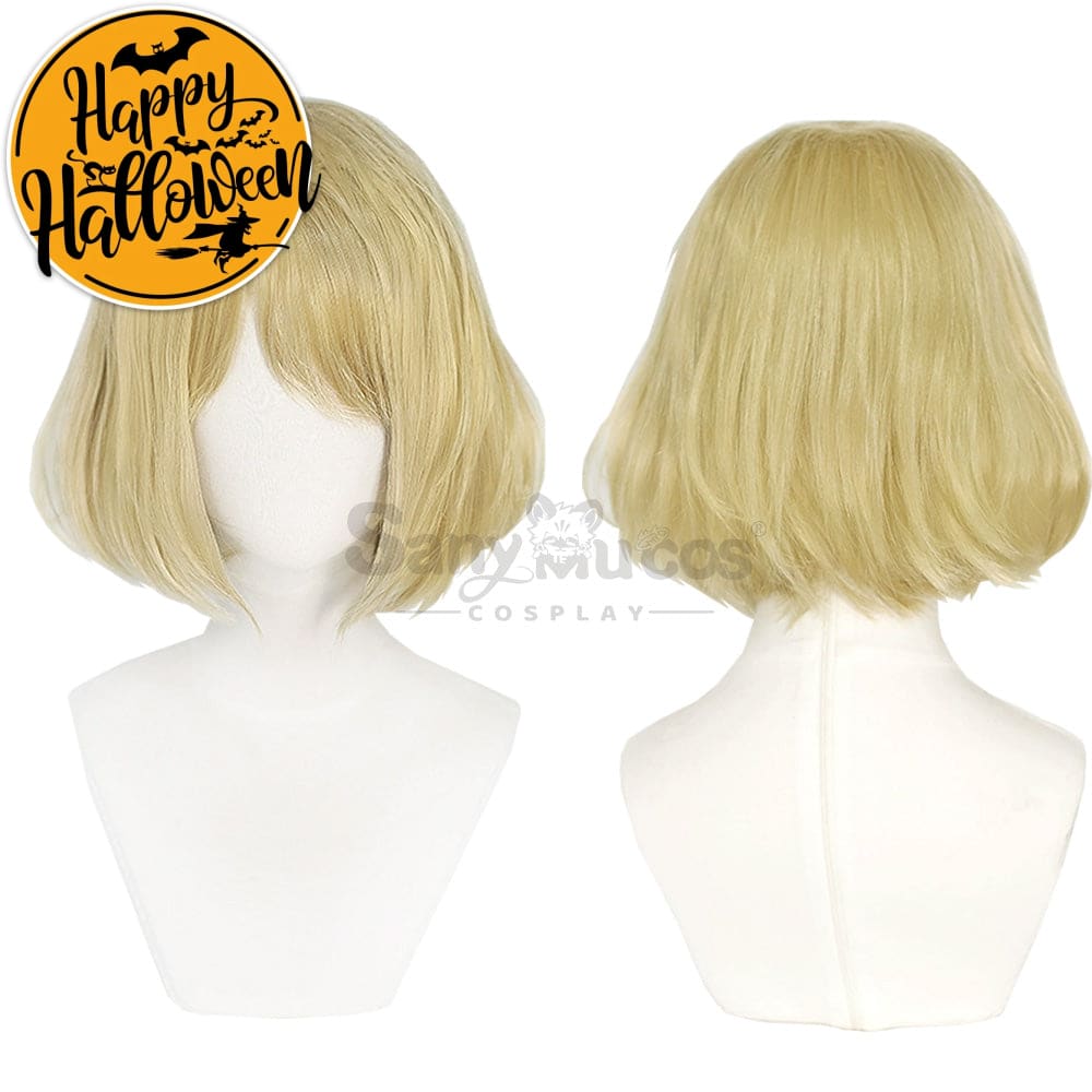 【In Stock】Game Resident Evil 4 Remake Cosplay Ashley Graham Wig Wigs