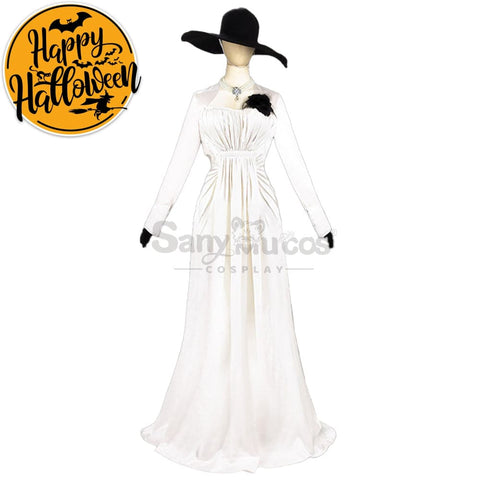 【In Stock】Game Resident Evil 8 Cosplay Alcina Dimitrescu Costume Costumes