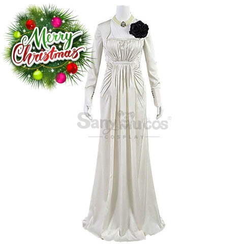 【In Stock】Game Resident Evil 8 Cosplay Alcina Dimitrescu Costume Costumes