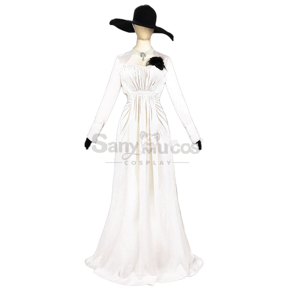 【In Stock】Game Resident Evil 8 Cosplay Alcina Dimitrescu Costume Costumes