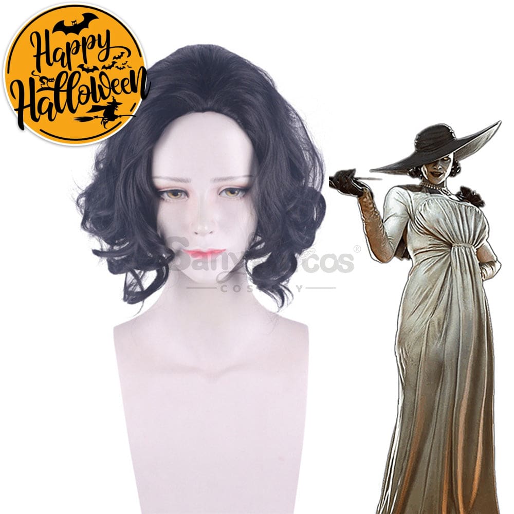 Game Resident Evil 8 Cosplay Alcina Dimitrescu Wig Wigs