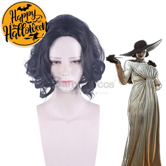 Game Resident Evil 8 Cosplay Alcina Dimitrescu Wig Wigs 1000