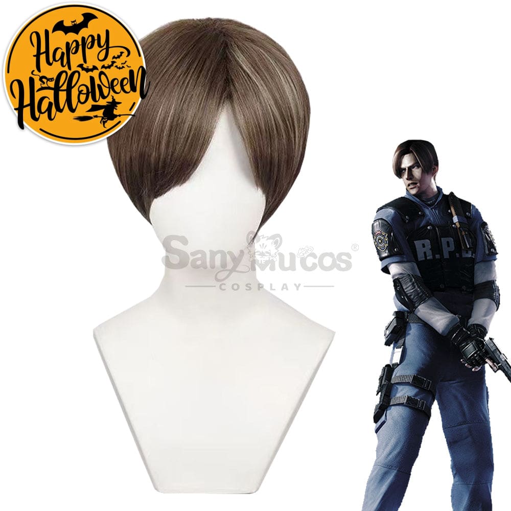Game Resident Evil Cosplay Leon Wig Wigs
