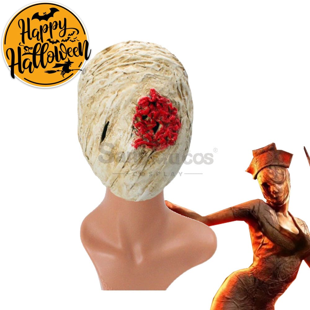 【In Stock】Game Silent Hill Cosplay Nurse Mask Prop