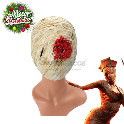 【In Stock】Game Silent Hill Cosplay Nurse Mask Prop