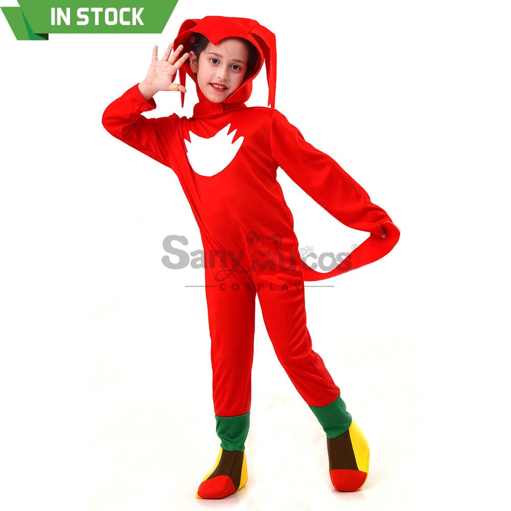 【In Stock】Game Sonic The Hedgehog Cosplay Main Characters Costume Kid Size Costumes