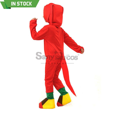 【In Stock】Game Sonic The Hedgehog Cosplay Main Characters Costume Kid Size Costumes