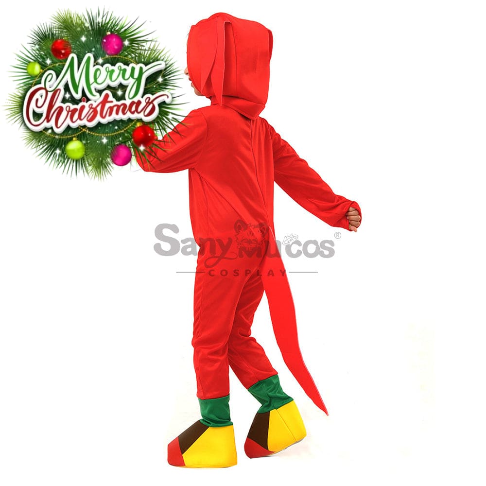 【In Stock】Game Sonic The Hedgehog Cosplay Main Characters Costume Kid Size Costumes