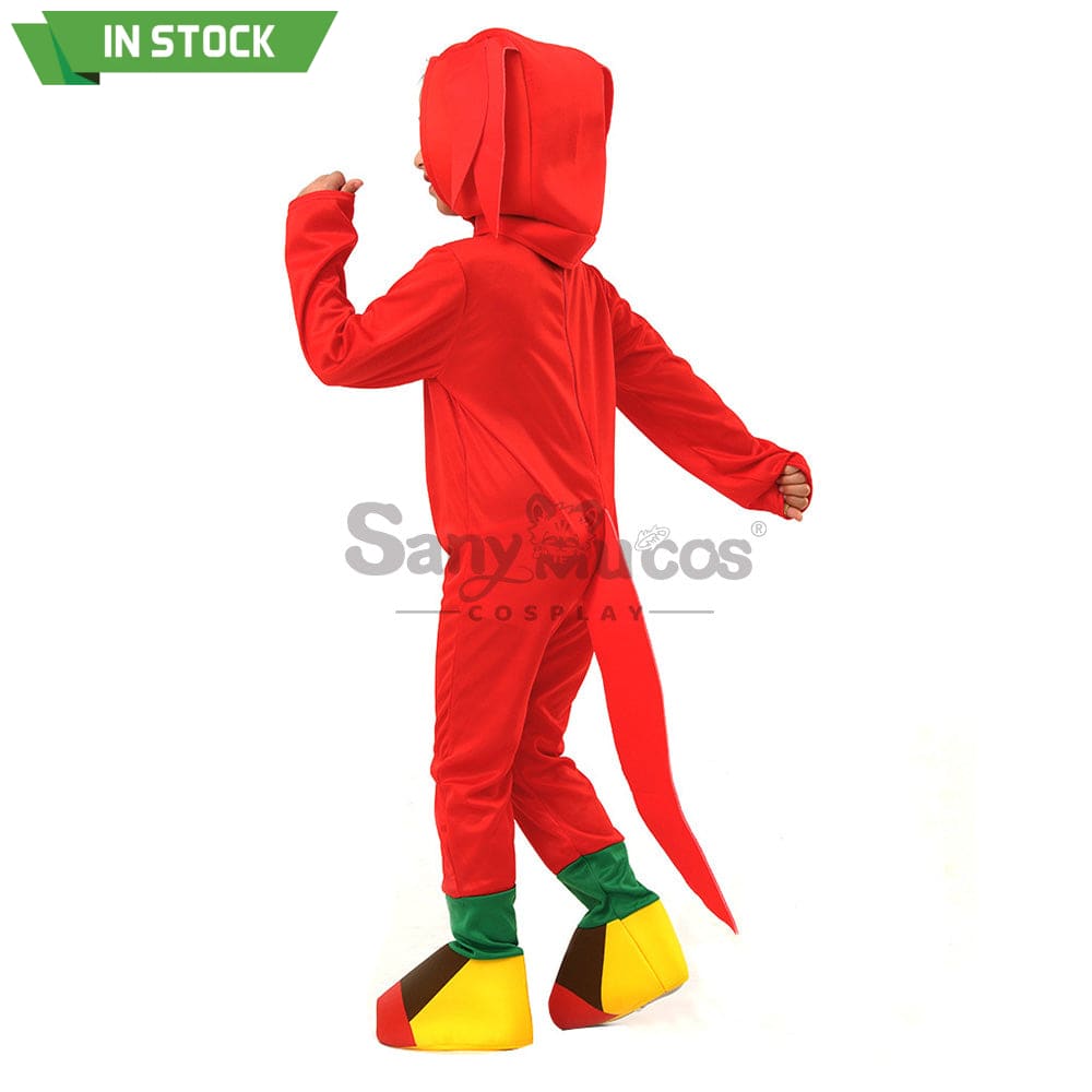 【In Stock】Game Sonic The Hedgehog Cosplay Main Characters Costume Kid Size Costumes