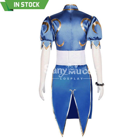 【In Stock】Game Street Fighter Cosplay Chun-Li Costume Plus Size Costumes