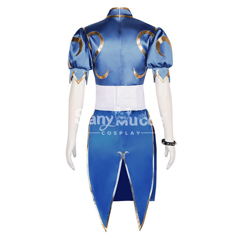 【In Stock】Game Street Fighter Cosplay Chun-Li Costume Plus Size Costumes