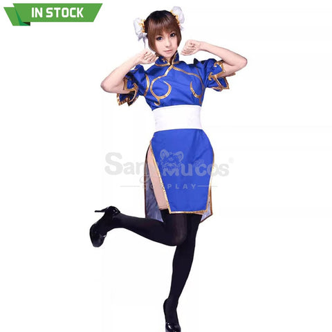 【In Stock】Game Street Fighter Cosplay Chun-Li Costume Premium Edition Costumes