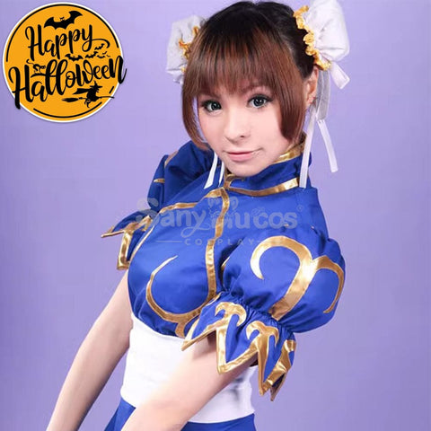 【In Stock】Game Street Fighter Cosplay Chun-Li Costume Premium Edition Costumes