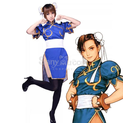 【In Stock】Game Street Fighter Cosplay Chun-Li Costume Premium Edition Costumes