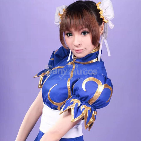 【In Stock】Game Street Fighter Cosplay Chun-Li Costume Premium Edition Costumes