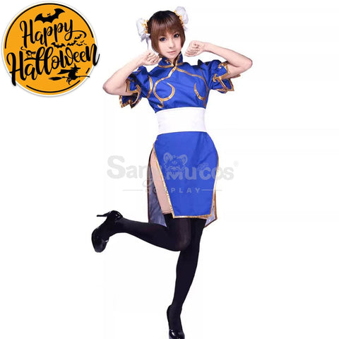 【In Stock】Game Street Fighter Cosplay Chun-Li Costume Premium Edition Costumes
