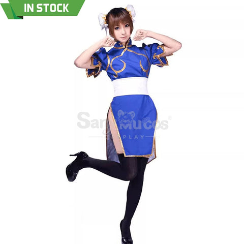 【In Stock】Game Street Fighter Cosplay Chun-Li Costume Premium Edition Costumes