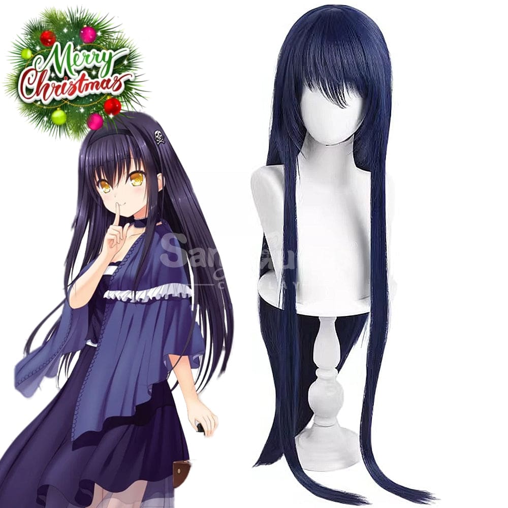 【In Stock】Game Summer Pockets Cosplay Kushima Kamome Cosplay Wig Cosplay Wigs