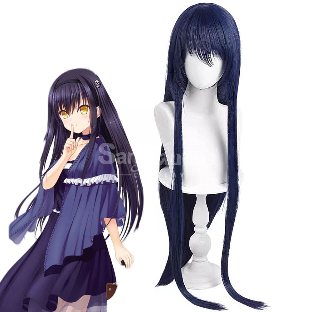 【In Stock】Game Summer Pockets Cosplay Kushima Kamome Cosplay Wig Cosplay Wigs