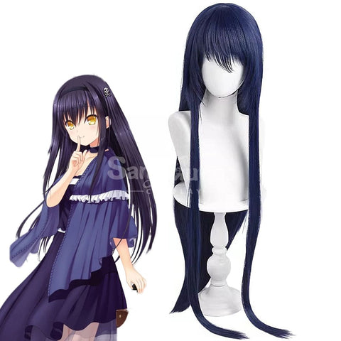 【In Stock】Game Summer Pockets Cosplay Kushima Kamome Cosplay Wig Cosplay Wigs