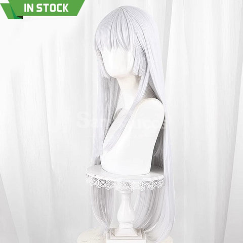 【In Stock】Game Summer Pockets Cosplay Naruse Shiroha Cosplay Costume Cosplay Wigs