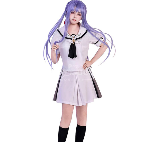 【In Stock】Game Summer Pockets Cosplay Naruse Shiroha&Sorakado Ao Cosplay Costume Cosplay Costumes