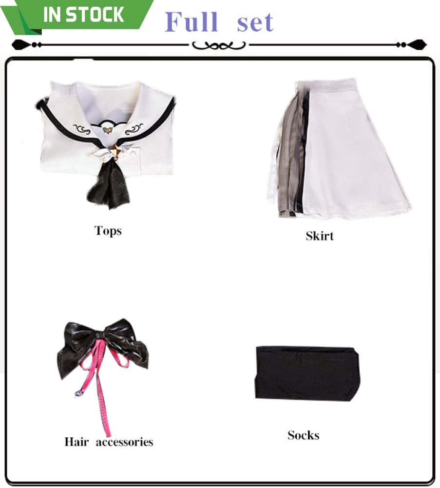 【In Stock】Game Summer Pockets Cosplay Naruse Shiroha&Sorakado Ao Cosplay Costume Sorakado Ao / S Cosplay Costumes