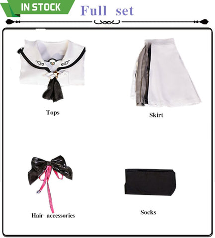 【In Stock】Game Summer Pockets Cosplay Naruse Shiroha&Sorakado Ao Cosplay Costume Sorakado Ao / S Cosplay Costumes