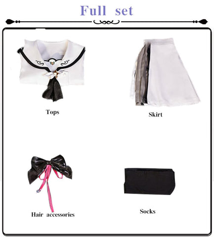 【In Stock】Game Summer Pockets Cosplay Naruse Shiroha&Sorakado Ao Cosplay Costume Sorakado Ao / S Cosplay Costumes