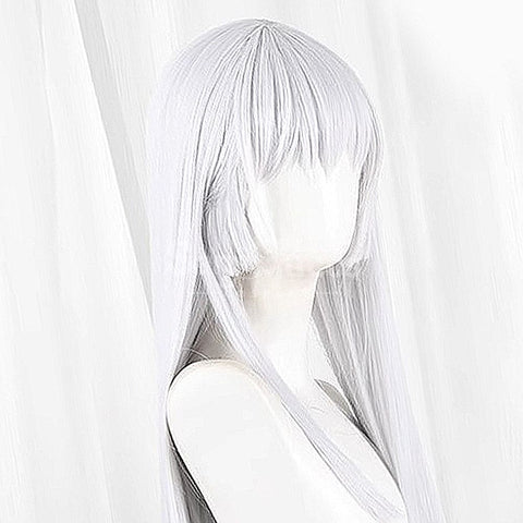【In Stock】Game Summer Pockets Cosplay Naruse Shiroha Cosplay Costume Cosplay Wigs