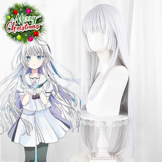 【In Stock】Game Summer Pockets Cosplay Naruse Shiroha Cosplay Costume Cosplay Wigs 1000