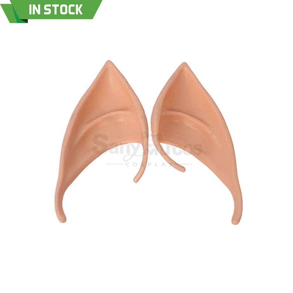 【In Stock】Game The Legend Of Zelda Cosplay Elf Ears Accessory 10Cm High Prop