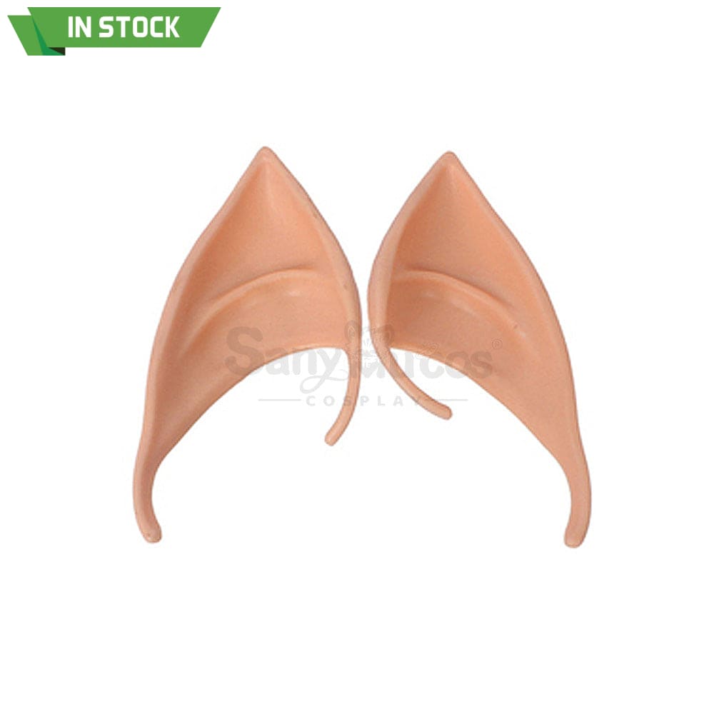 【In Stock】Game The Legend Of Zelda Cosplay Elf Ears Accessory 10Cm High Prop