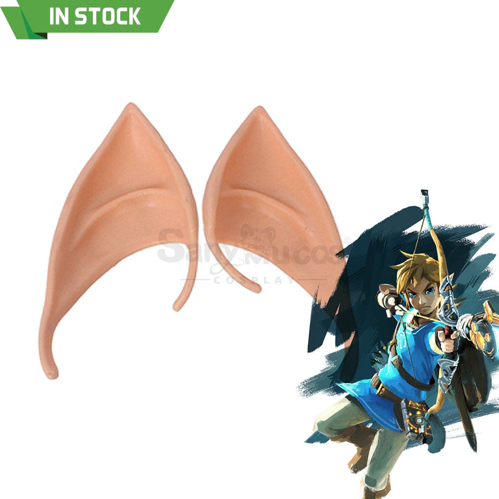 【In Stock】Game The Legend Of Zelda Cosplay Elf Ears Accessory Prop