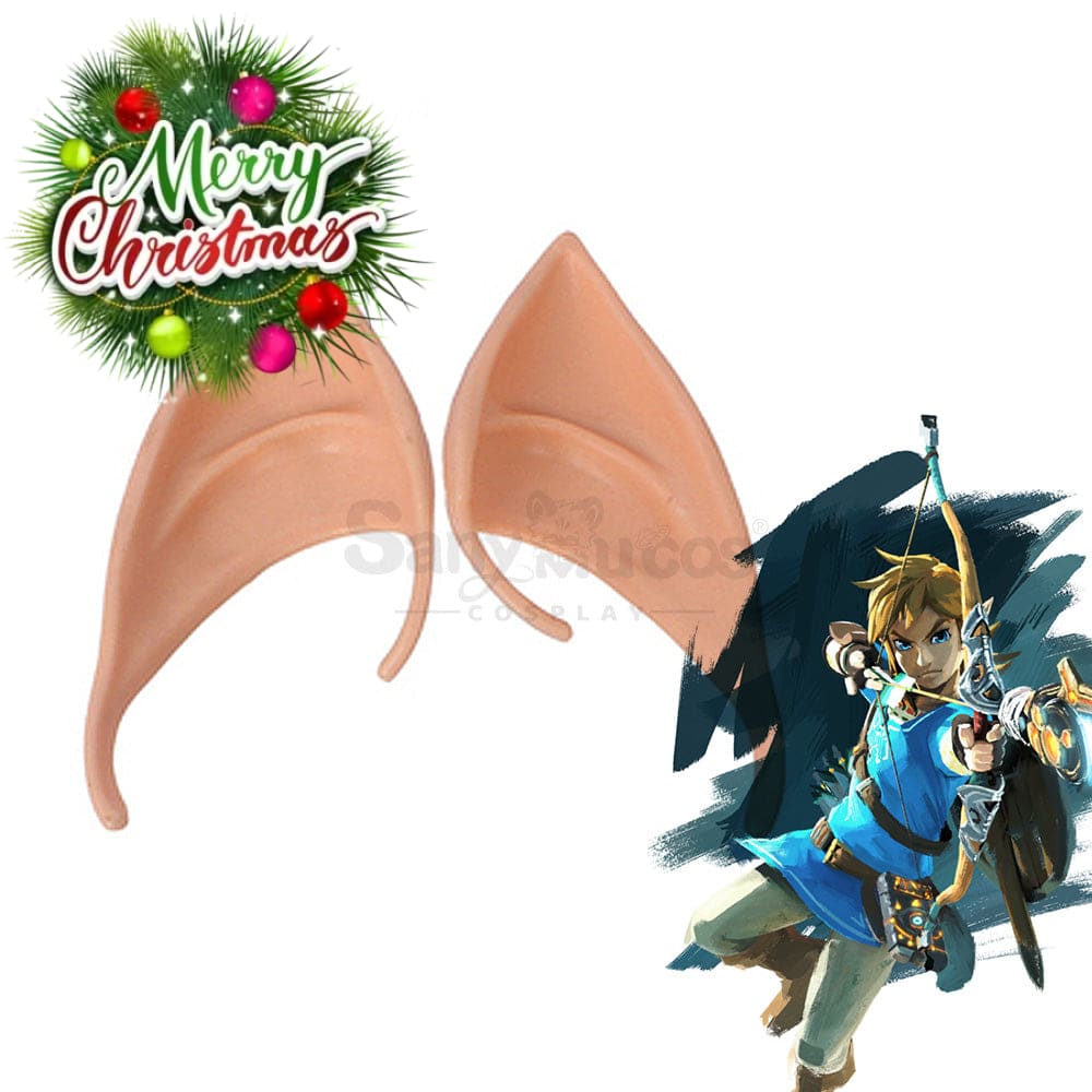 【In Stock】Game The Legend Of Zelda Cosplay Elf Ears Accessory Prop