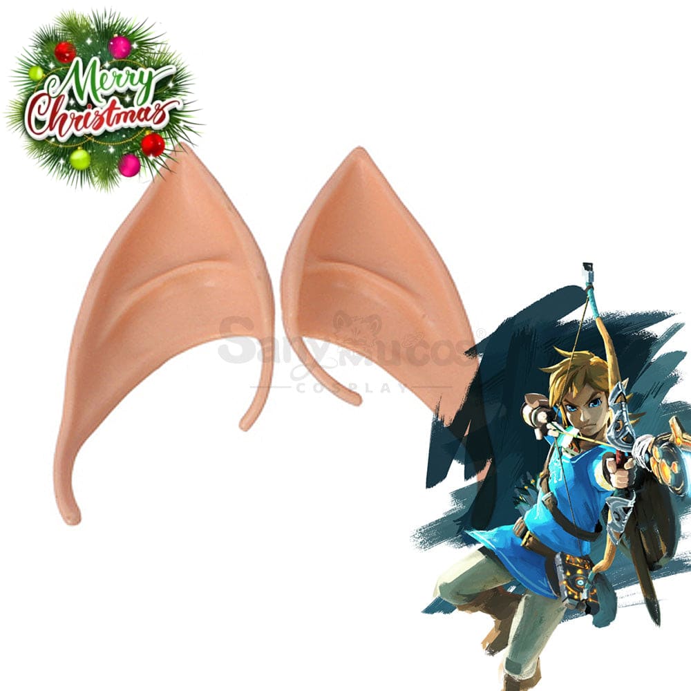 【In Stock】Game The Legend Of Zelda Cosplay Elf Ears Accessory Prop