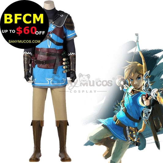 【In Stock】Game The Legend Of Zelda Cosplay Link Costume Costumes 1000