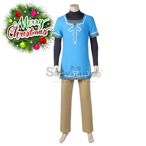 【In Stock】Game The Legend Of Zelda Cosplay Link Costume Costumes