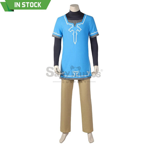 【In Stock】Game The Legend Of Zelda Cosplay Link Costume Costumes