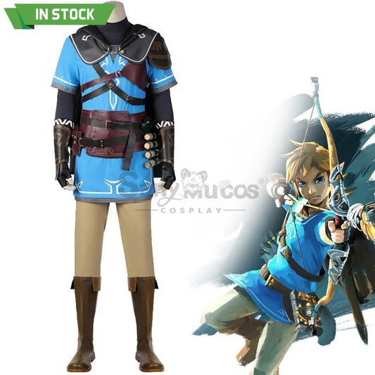 【In Stock】Game The Legend Of Zelda Cosplay Link Costume Costumes 1000