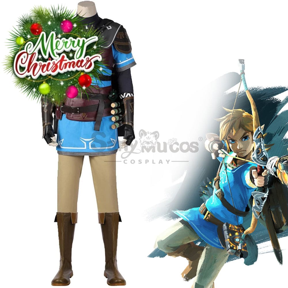 【In Stock】Game The Legend Of Zelda Cosplay Link Costume Costumes