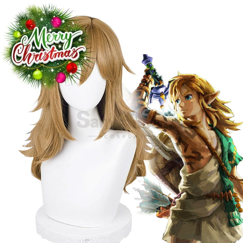 【In Stock】Game The Legend Of Zelda Cosplay Link Long Wig Wigs