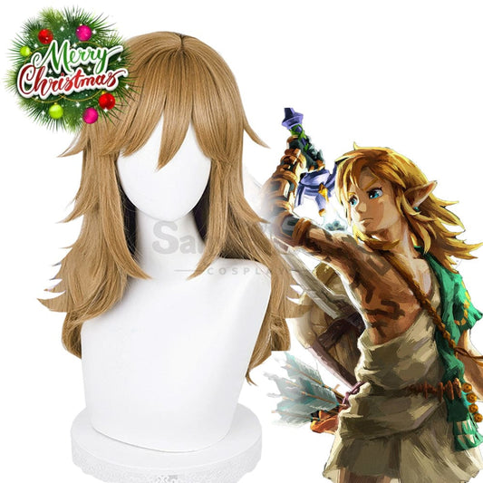 【In Stock】Game The Legend Of Zelda Cosplay Link Long Wig Wigs 1000
